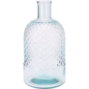 Wazon szklany butelka, z recyklingu, 23 cm 266494 Wazon szklany butelka, z recyklingu, 23 cm 266494