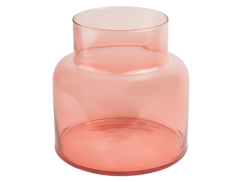 Wazon szklany Camino 25 cm pomarańczowy 49778