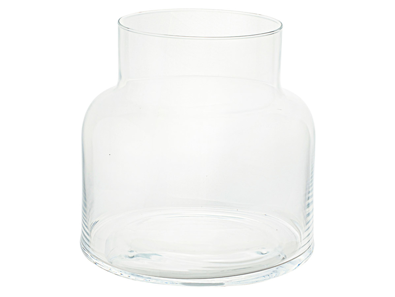 Wazon szklany Camino 25 cm transparentny 49779