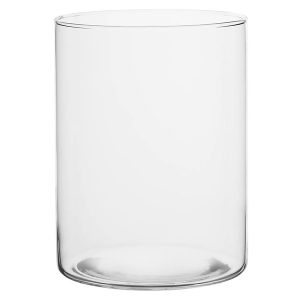 Wazon szklany Cylinder 20 cm transparentny 98954