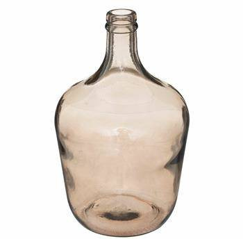 WAZON SZKLANY DemiJohn 30cm niebieski z recyklingowego szkła 638370