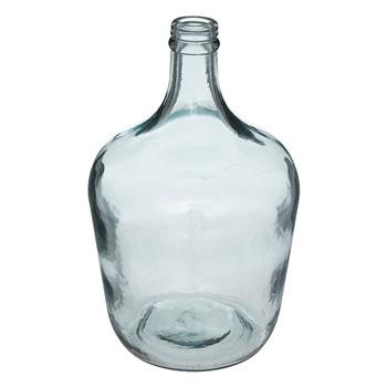 WAZON SZKLANY DemiJohn 30cm niebieski z recyklingowego szkła 638367