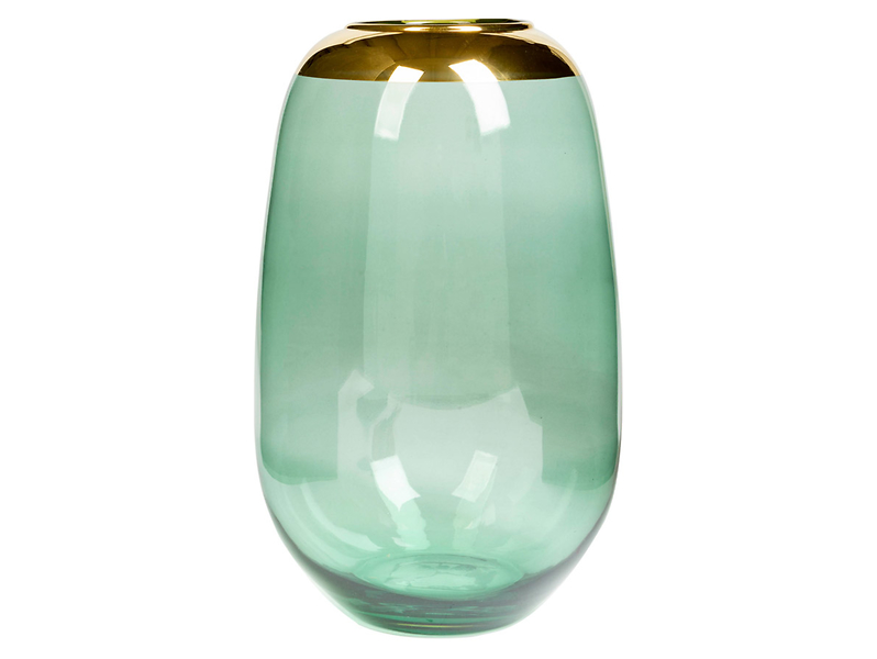 Wazon szklany Elegance II 25 cm zielony 38927