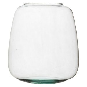 Wazon szklany Helsinki 20 cm transparentny 468983 Wazon szklany Helsinki 20 cm transparentny 468983