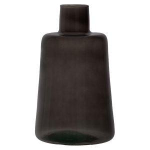 Wazon szklany Jesper 30 cm szary dymione szkło 469007 Wazon szklany Jesper 30 cm szary dymione szkło 469007