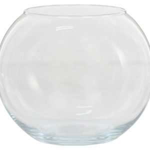 Wazon szklany Kula 15,5 cm transparentny 45996 Wazon szklany Kula 15,5 cm transparentny 45996