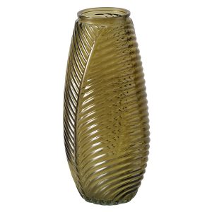 Wazon szklany Leavo 28,5 cm mix kolorów 878959 Wazon szklany Leavo 28,5 cm mix kolorów 878959