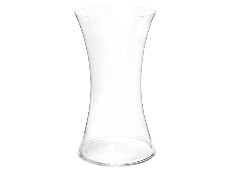 Wazon szklany Lex 30 cm transparentny 49771