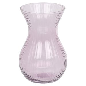 Wazon szklany Lyra 18 cm fioletowy 160450 Wazon szklany Lyra 18 cm fioletowy 160450