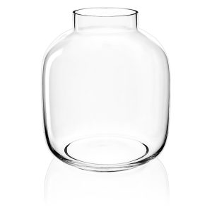 Wazon szklany Mensa 19 cm transparentny 37730 Wazon szklany Mensa 19 cm transparentny 37730