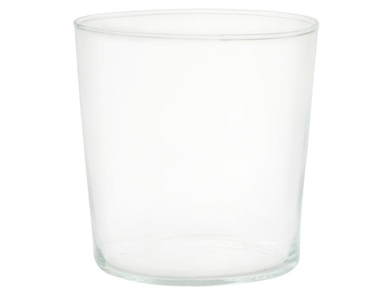 Wazon szklany Stożek 12 cm transparentny 49776