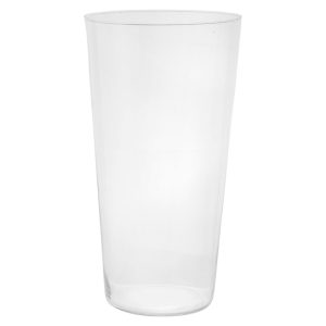 Wazon szklany Stożek 29,5 cm transparentny 49775 Wazon szklany Stożek 29,5 cm transparentny 49775