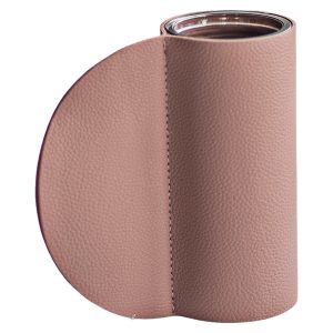 Wazon szklany w osłonce 14 cm różowy 49695 Wazon szklany w osłonce 14 cm różowy 49695