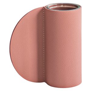 Wazon szklany w osłonce 14 cm różowy 49692 Wazon szklany w osłonce 14 cm różowy 49692