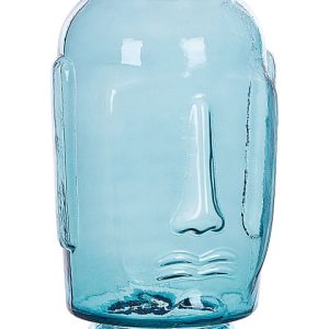 Wazon twarz ze szkła barwionego niebieski 124591 Wazon twarz ze szkła barwionego niebieski 124591