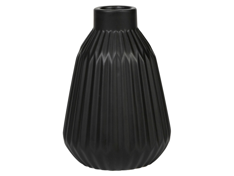 Wazonik ceramiczny 10 cm czarny 41199