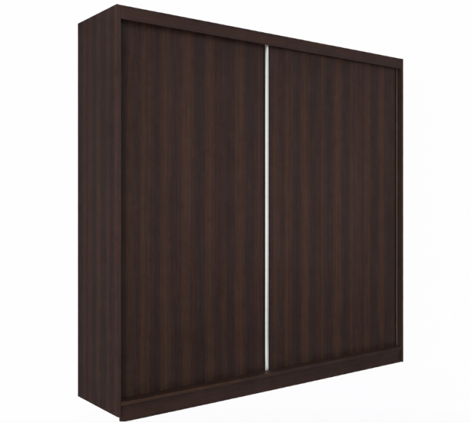 Wenge Szafa Przesuwna Garderoba 200cm Mr 969540