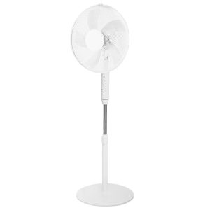 Wentylator podłogowy stojący 5 łopatek mocny cichy timer pilot 3 tryby 45W 693263 Wentylator podłogowy stojący 5 łopatek mocny cichy timer pilot 3 tryby 45W 693263